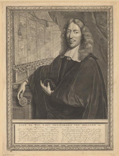 Portrait of Johan de Witt