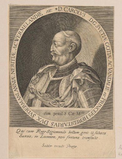 Portrait of Charles IX, King of Sweden