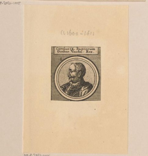 Portrait of Charles IX, King of Sweden
