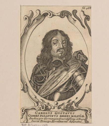 Portrait of Charles X Gustav, King of Sweden