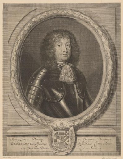 Portrait of Lebrecht von Anhalt-Köthen