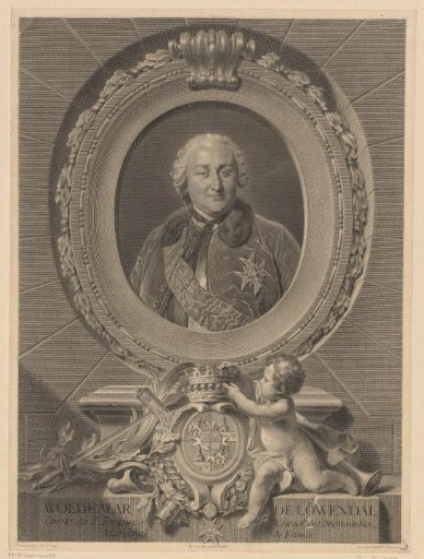 Portrait of Ulrich van Löwendal