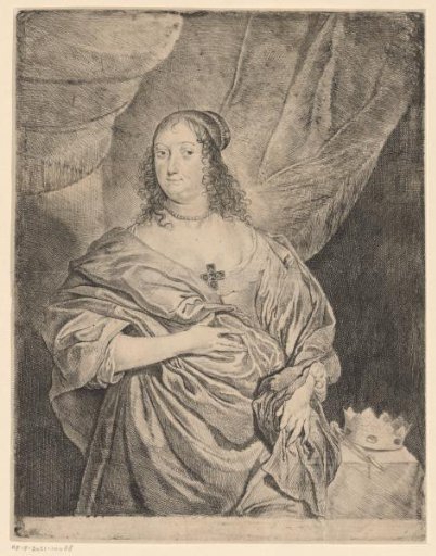 Portrait of Louise Marie, Queen of Poland