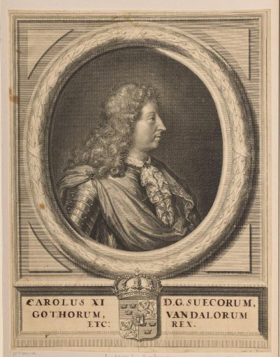 Portrait of Charles XI, King of Sweden