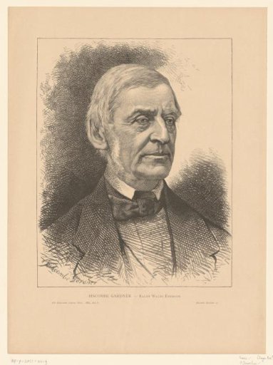 Portrait of Ralph Waldo Emerson