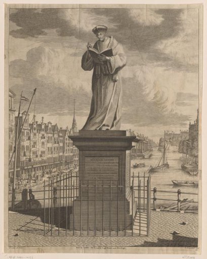 Statue of Desiderius Erasmus in Rotterdam