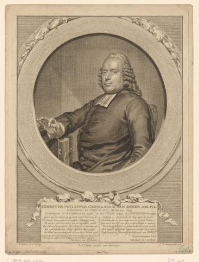 Portrait of Ernestus Philippus Gerhardus van Essen