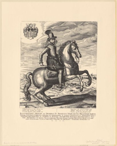 Portrait of Ernst, Margrave of Brandenburg