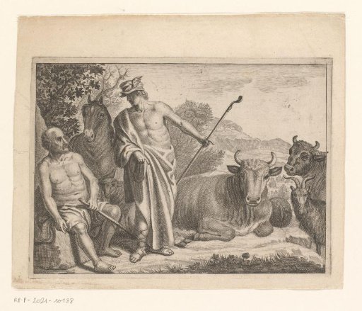 Mercury and Battus
