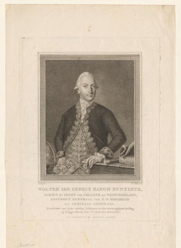 Portrait of Wolter Jan Gerrit Bentinck