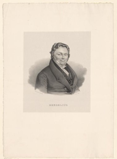 Portrait of Jöns Jacob Berzelius
