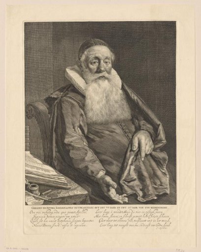 Portrait of Gellius de Bouma