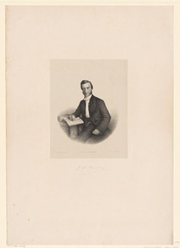 Portrait of Johannes Hendrik Brandes