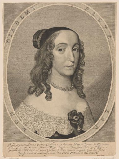 Portrait of Louise Christina of Solms-Braunfels