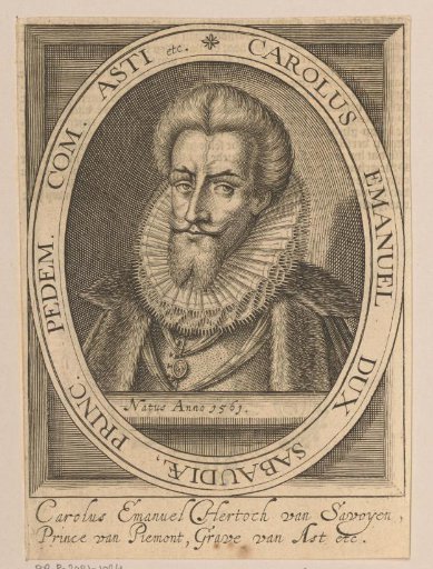Portrait of Charles Emmanuel I, Duke of Savoy