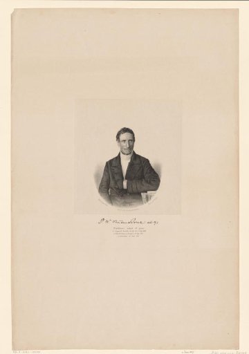 Portrait of P.W. van den Broek