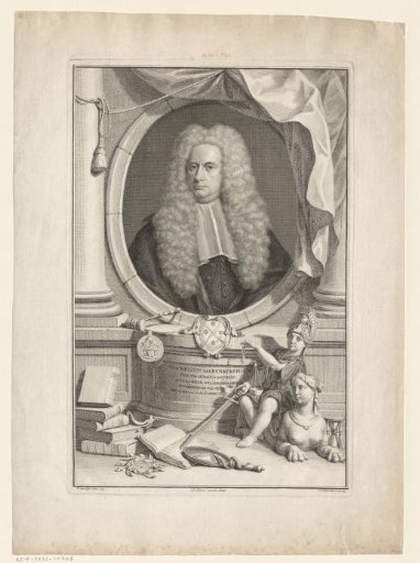 Portrait of Cornelis van Bynkershoek