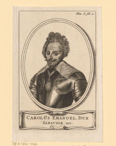 Portrait of Charles Emmanuel I, Duke of Savoy