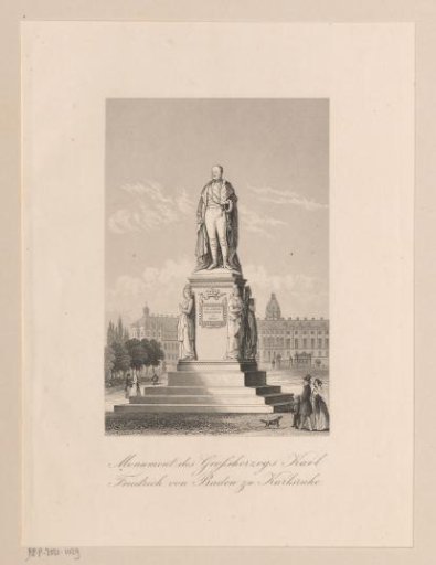 Statue of Charles Frederick of Baden