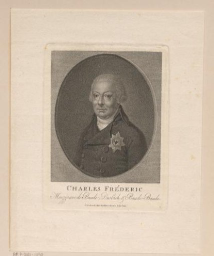 Portrait of Charles Frederick of Baden