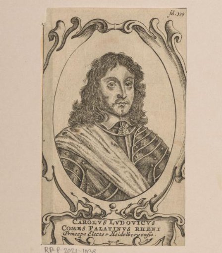 Portrait of Charles Louis, Elector Palatine