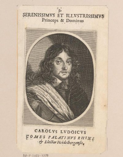 Portrait of Charles Louis, Elector Palatine