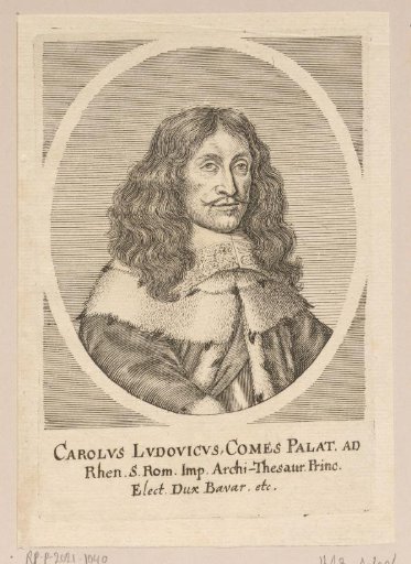 Portrait of Charles Louis, Elector of the Palatinate