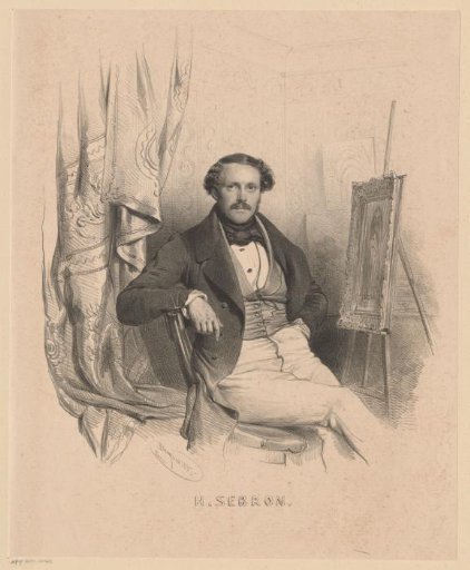 Portrait of Hippolyte Victor Valentin Sebron
