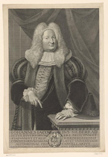 Portrait of Johannes Jacobus Silberrad