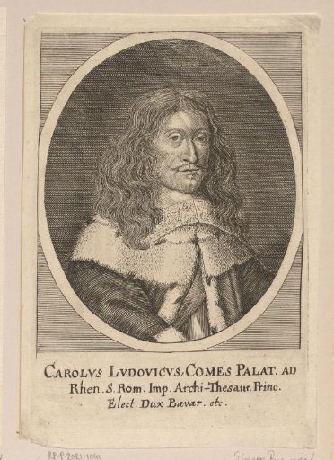 Portrait of Charles Louis, Elector of the Palatinate