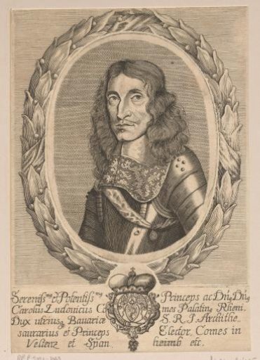 Portrait of Charles Louis, Elector of the Palatinate
