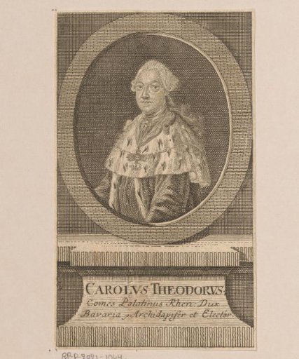 Portrait of Charles Theodore, Duke of Bavaria