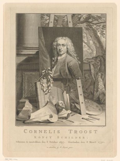 Portrait of Cornelis Troost