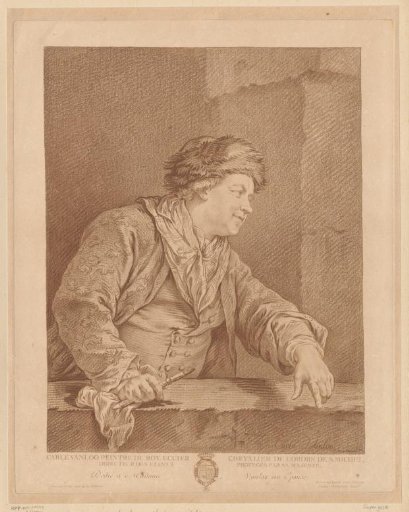 Portrait of Carle van Loo