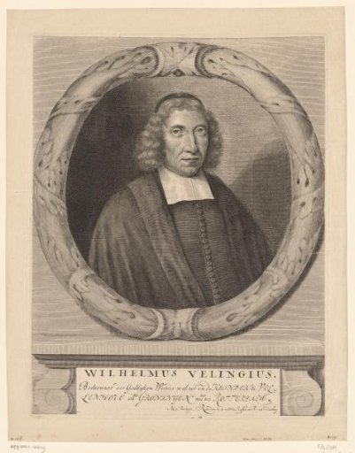Portrait of Wilhelmus Velingius