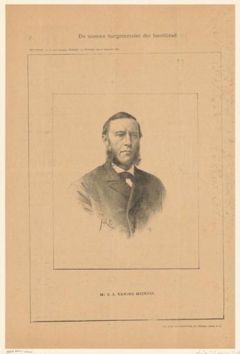 Portrait of Sjoerd Anne Vening Meinesz