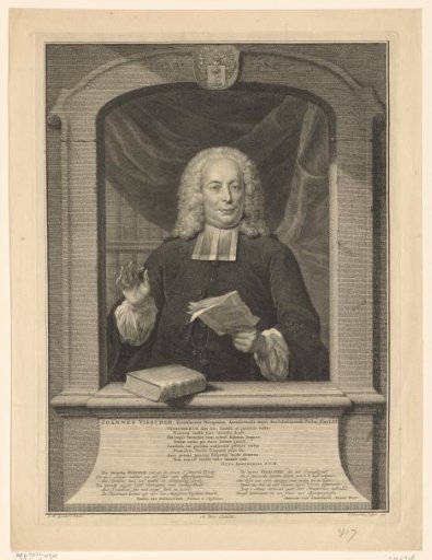 Portrait of Johannes Visscher