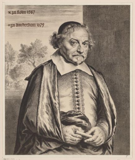Portrait of Joost van den Vondel