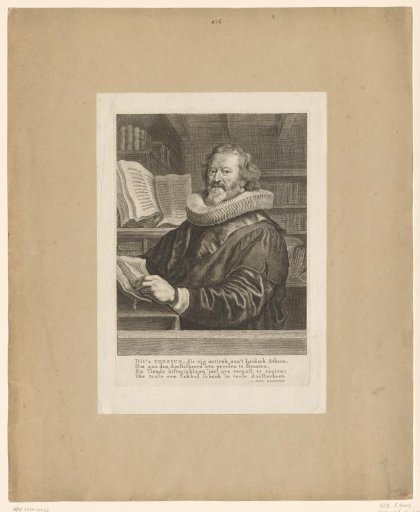 Portrait of Gerardus Joannes Vossius