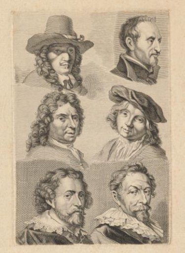 Portraits of Six Painters