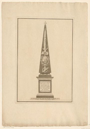 Monument with the Portrait of Jean Luzac