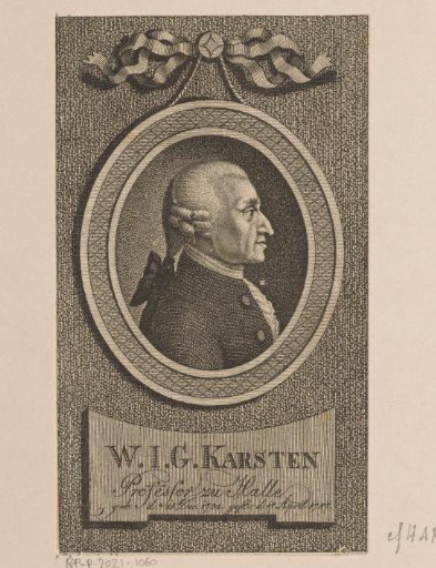 Portrait of Wenceslaus Johann Gustav Karsten