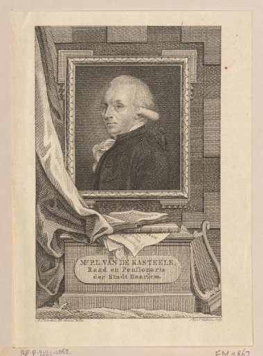 Portrait of Pieter Leonard van de Kasteele
