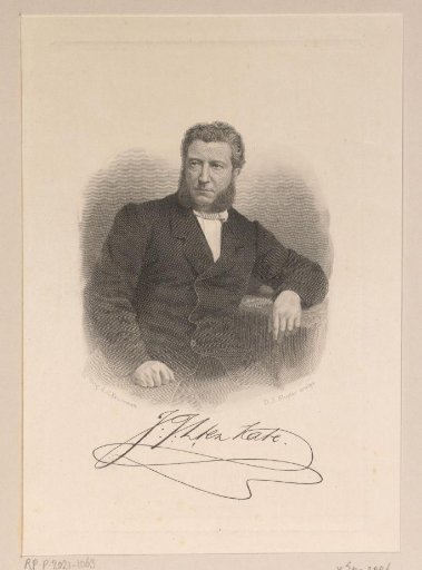 Portrait of Jan Jacob Lodewijk ten Kate