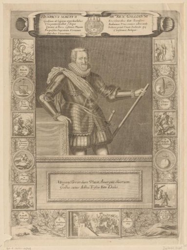 Portrait of Henry IV, King of France and Navarre