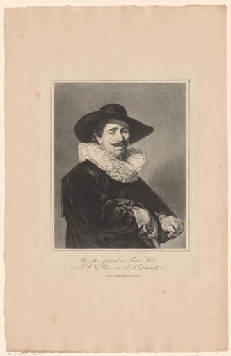 Self-Portrait by Frans Hals