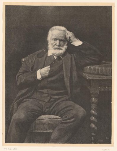 Portrait of Victor Hugo