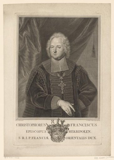 Portrait of Christoph Franz von Hutten