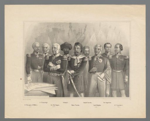 Portraits of persons involved in the Crimean War, 1854-1856