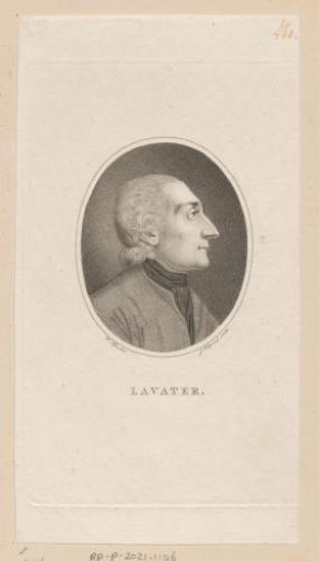 Portrait of Johann Caspar Lavater